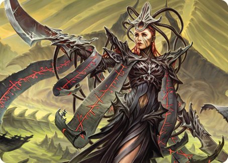 Testament Bearer Art Card [Phyrexia: All Will Be One Art Series] | Cracking-Singles