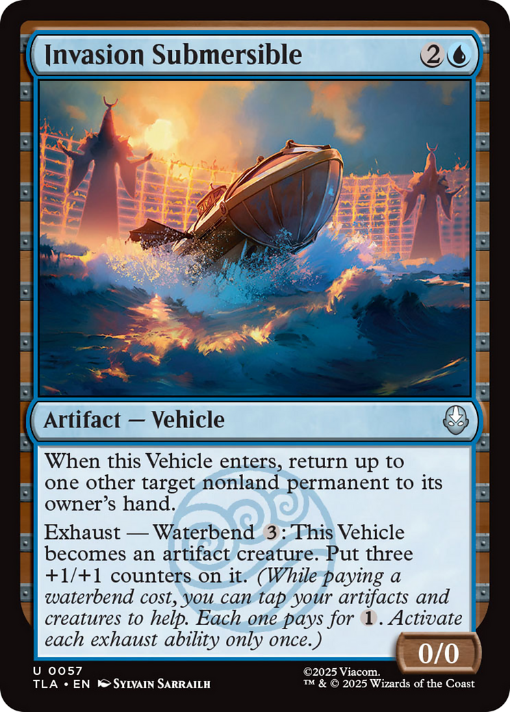 Invasion Submersible [Avatar: The Last Airbender] | Cracking-Singles