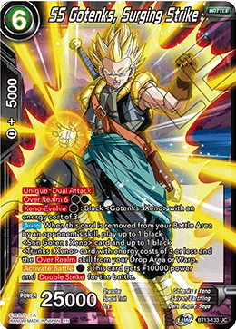 SS Gotenks, Surging Strike (Uncommon) (BT13-133) [Supreme Rivalry] | Cracking-Singles