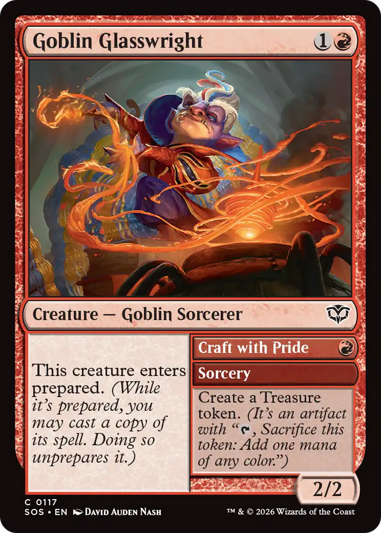Goblin Glasswright [Secrets of Strixhaven] | Cracking-Singles