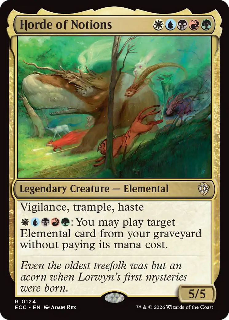 Horde of Notions [Lorwyn Eclipsed Commander] | Cracking-Singles