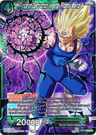 Prince of Destruction Vegeta, Prideful Warrior (BT11-066) [Vermilion Bloodline 2nd Edition] | Cracking-Singles