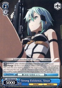 Strong Existence, Sinon (SAO/SE23-E22 R) [Sword Art Online II] | Cracking-Singles