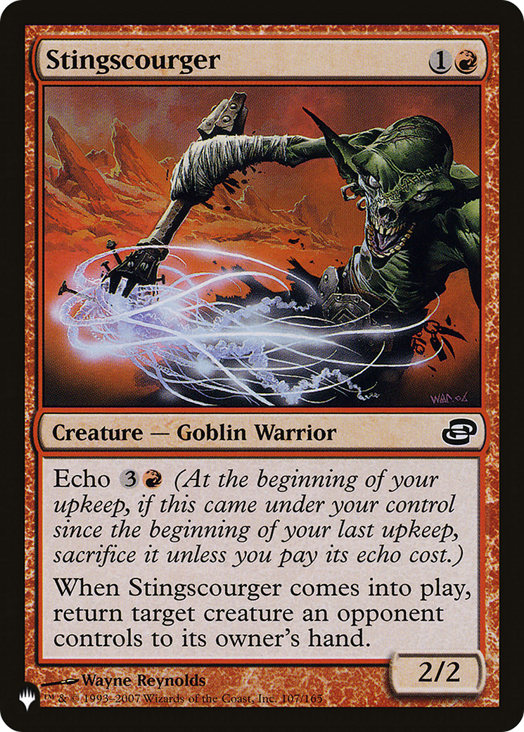 Stingscourger [The List] | Cracking-Singles