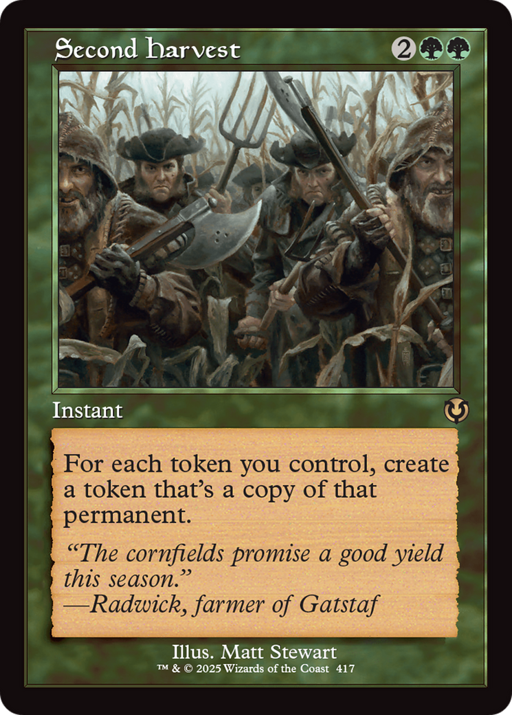 Second Harvest (Retro Frame) [Innistrad Remastered] | Cracking-Singles