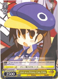 Girl in a Prinny Cap, Fuka (DG/EN-S03-E021 C) [Disgaea] | Cracking-Singles