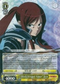 "Black Winged Armor" Erza (FT/EN-S02-005 R) [Fairy Tail ver.E] | Cracking-Singles