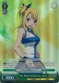 My Determination, Lucy (FT/EN-S02-033S SR) [Fairy Tail ver.E] | Cracking-Singles