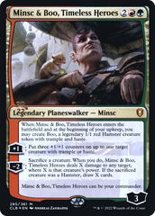 Minsc & Boo, Timeless Heroes (Promo Pack) [The Lost Caverns of Ixalan Promos] | Cracking-Singles
