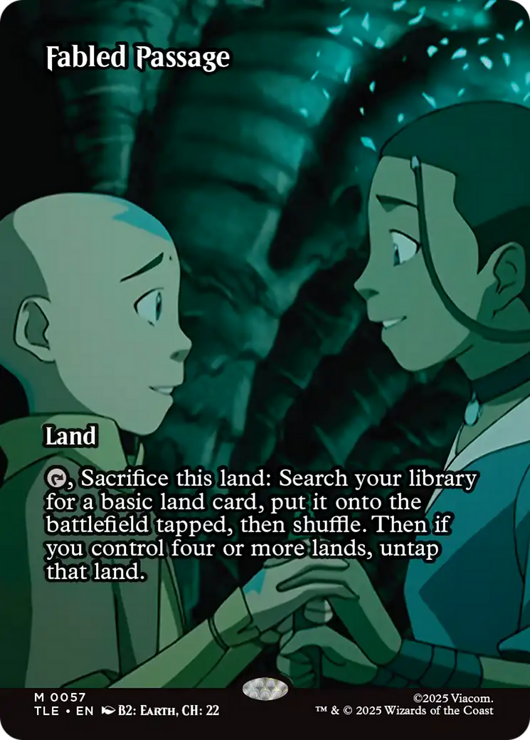 Fabled Passage (Borderless) [Avatar: The Last Airbender: Eternal-Legal] | Cracking-Singles
