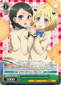 Craving for Sweets Too! Saki & Milana (GGO/S59-E008 R) [Gun Gale Online] | Cracking-Singles