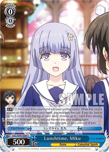 Lunchtime, Miku [Date A Live Vol.2] | Cracking-Singles