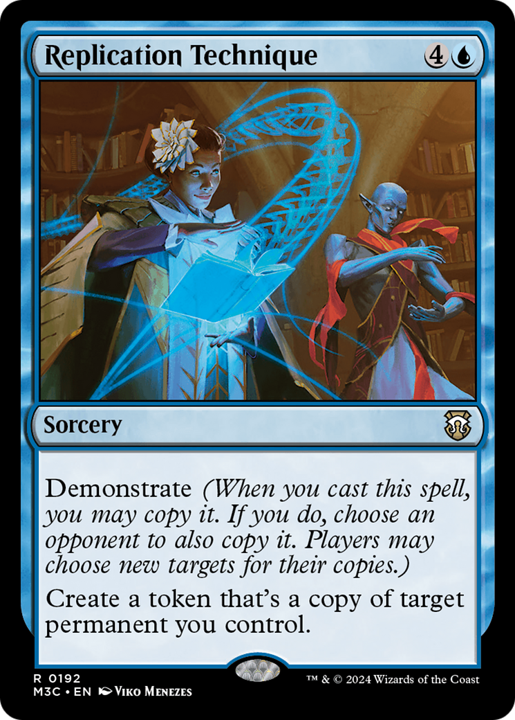 Replication Technique (Ripple Foil) [Modern Horizons 3 Commander] | Cracking-Singles