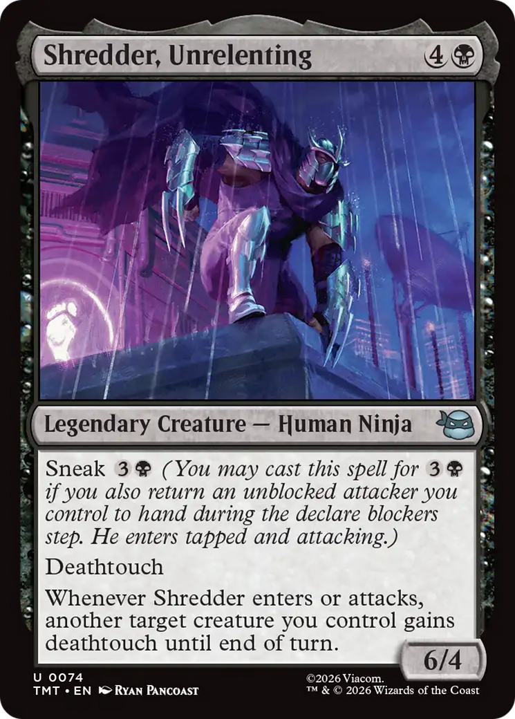 Shredder, Unrelenting [Teenage Mutant Ninja Turtles] | Cracking-Singles