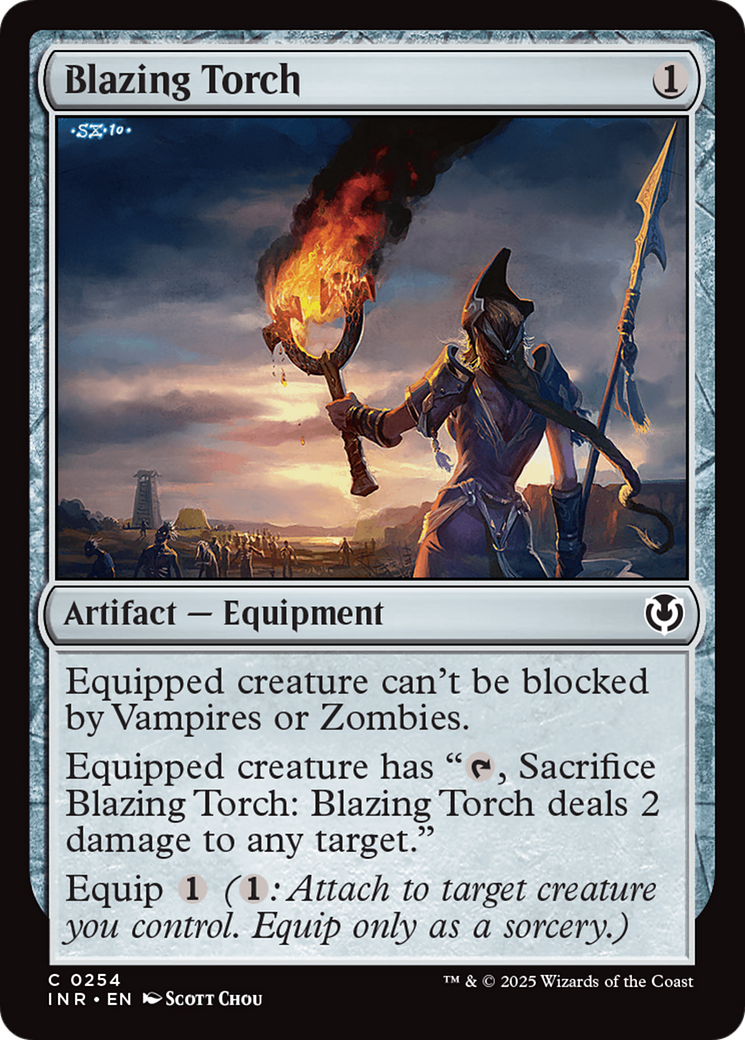 Blazing Torch [Innistrad Remastered] | Cracking-Singles