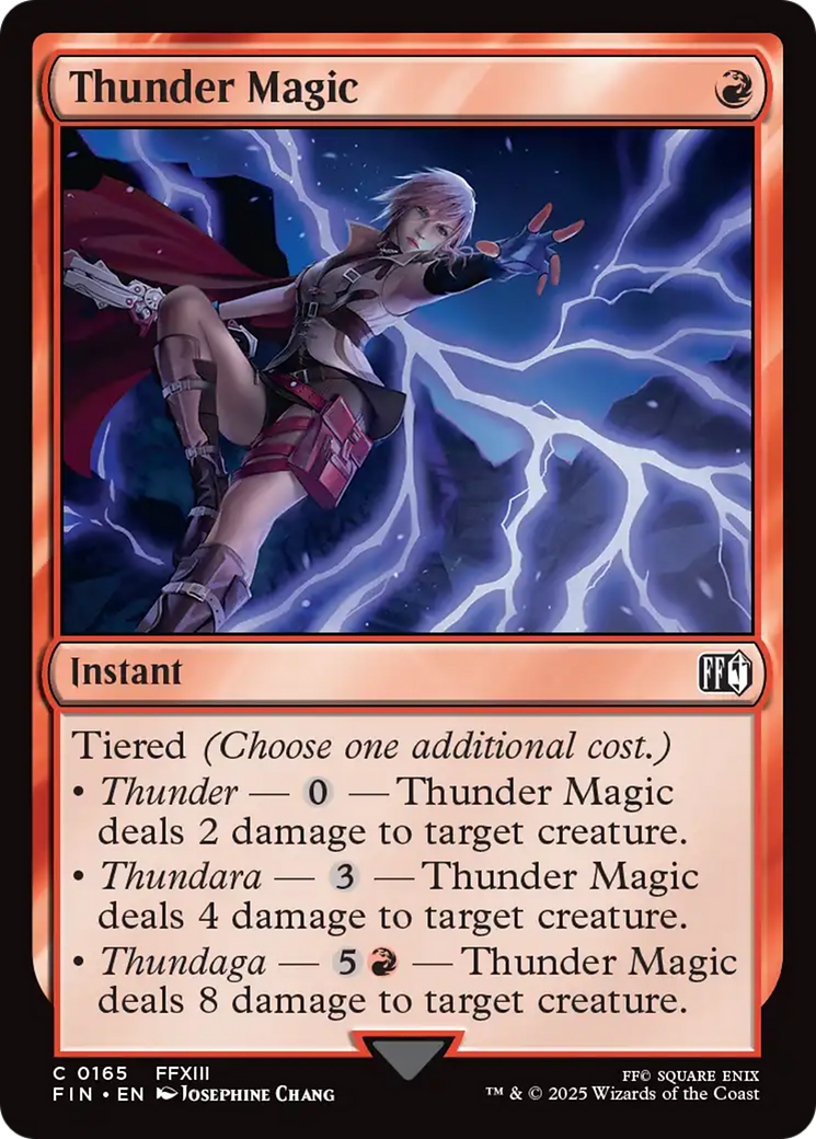 Thunder Magic [FINAL FANTASY] | Cracking-Singles
