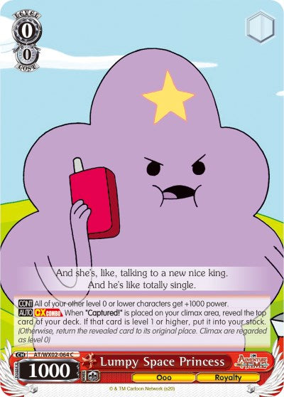 Lumpy Space Princess (AT/WX02-064 C) [Adventure Time] | Cracking-Singles