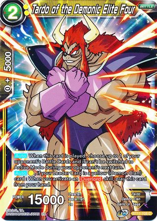 Tardo of the Demonic Elite Four (BT11-108) [Vermilion Bloodline 2nd Edition] | Cracking-Singles