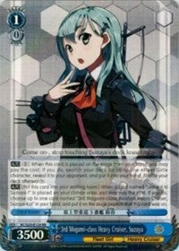 3rd Mogami-class Heavy Cruiser, Suzuya (KC/S25-E129 RR) [KanColle] | Cracking-Singles