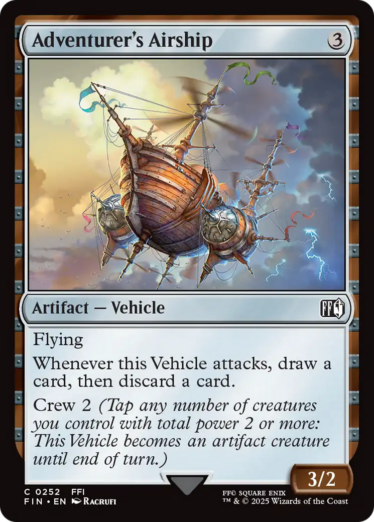 Adventurer's Airship [FINAL FANTASY] | Cracking-Singles