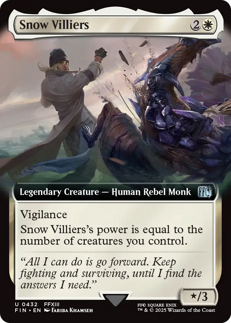 Snow Villiers (Extended Art) [FINAL FANTASY] | Cracking-Singles