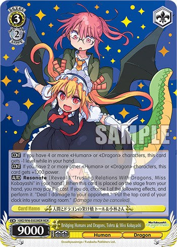 Bridging Humans and Dragons, Tohru & Miss Kobayashi [Miss Kobayashi's Dragon Maid] | Cracking-Singles