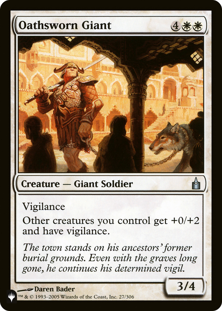Oathsworn Giant [The List] | Cracking-Singles