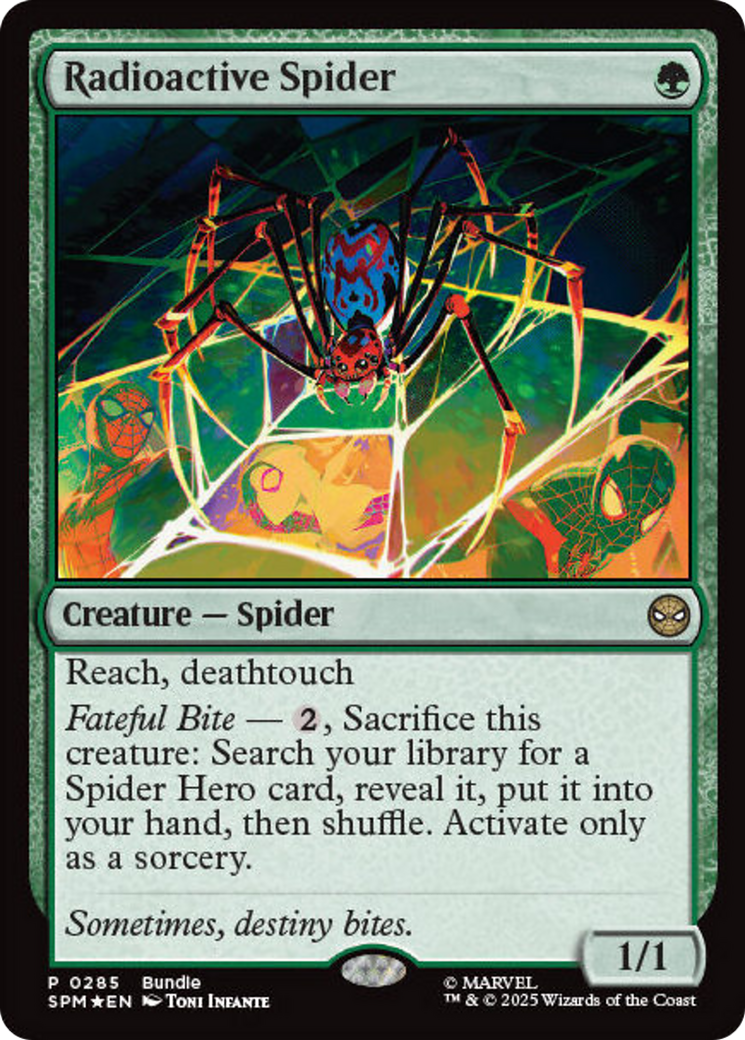Radioactive Spider [Marvel's Spider-Man Promos] | Cracking-Singles