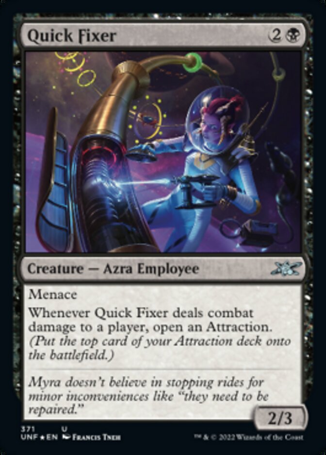 Quick Fixer (Galaxy Foil) [Unfinity] | Cracking-Singles
