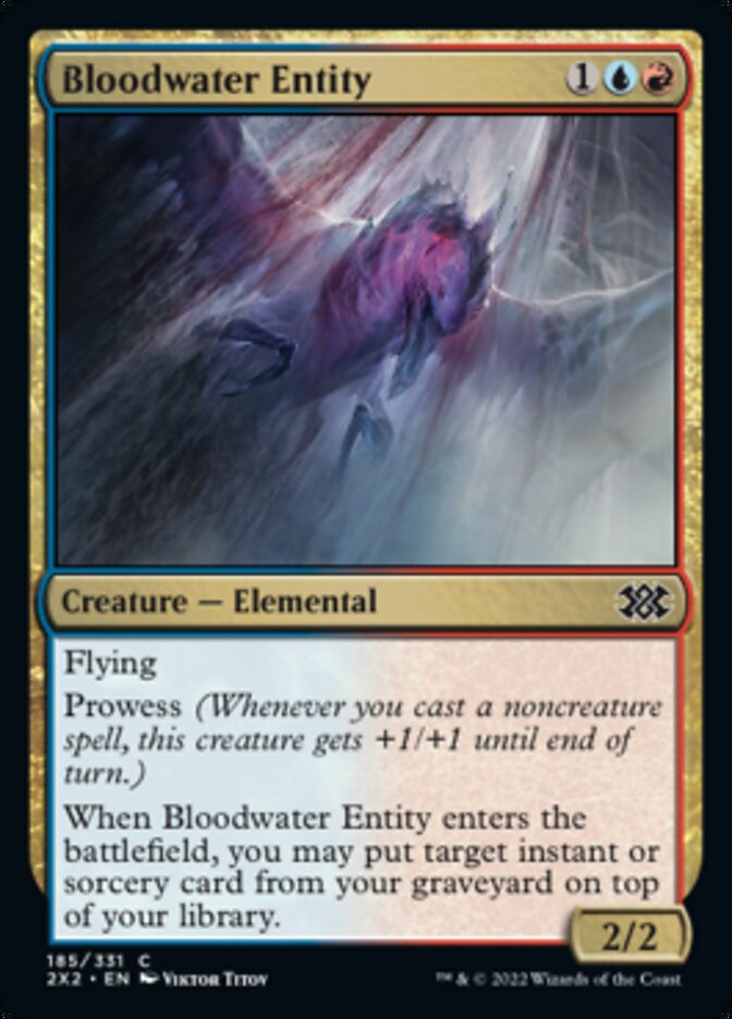 Bloodwater Entity [Double Masters 2022] | Cracking-Singles