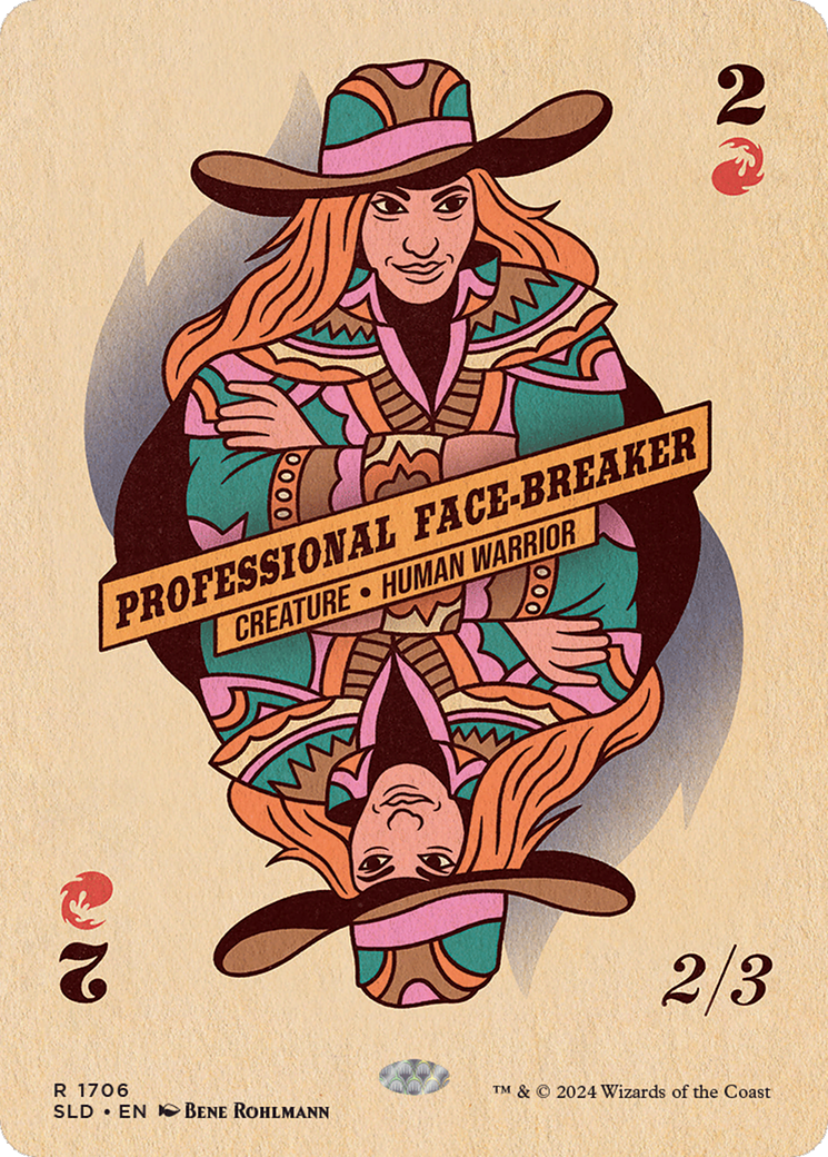 Professional Face-Breaker [Secret Lair Drop Series] | Cracking-Singles