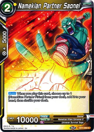 Namekian Partner Saonel (BT7-090) [Assault of the Saiyans] | Cracking-Singles