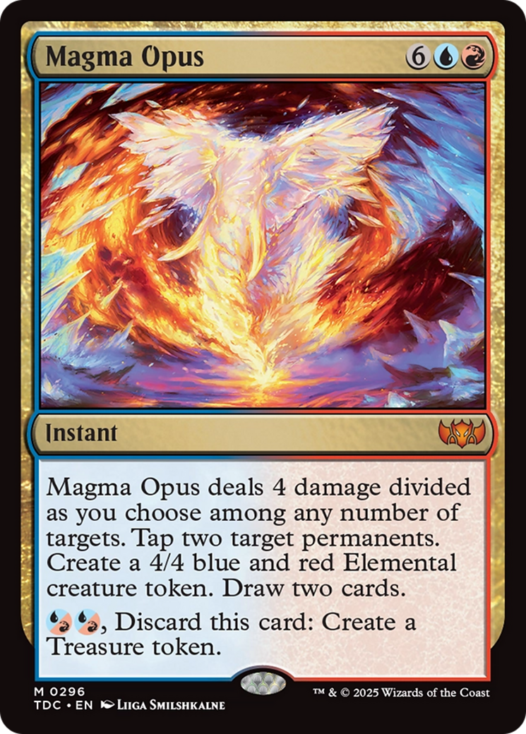 Magma Opus [Tarkir: Dragonstorm Commander] | Cracking-Singles