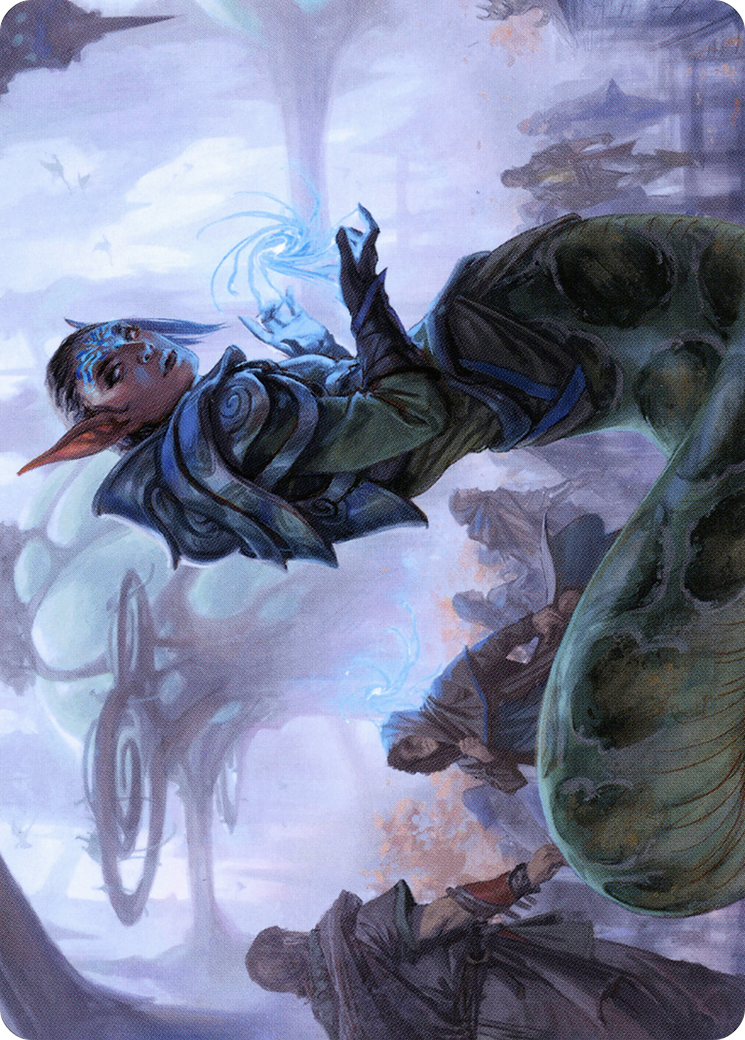Lonis, Cryptozoologist Art Card [Modern Horizons 2 Art Series] | Cracking-Singles