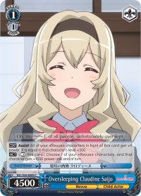 Oversleeping Claudine Saijo (RSL/S56-E089 C) [Revue Starlight] | Cracking-Singles