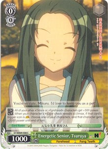 Energetic Senior, Tsuruya (SY/WE09-E08) [The Melancholy of Haruhi Suzumiya Extra Booster] | Cracking-Singles