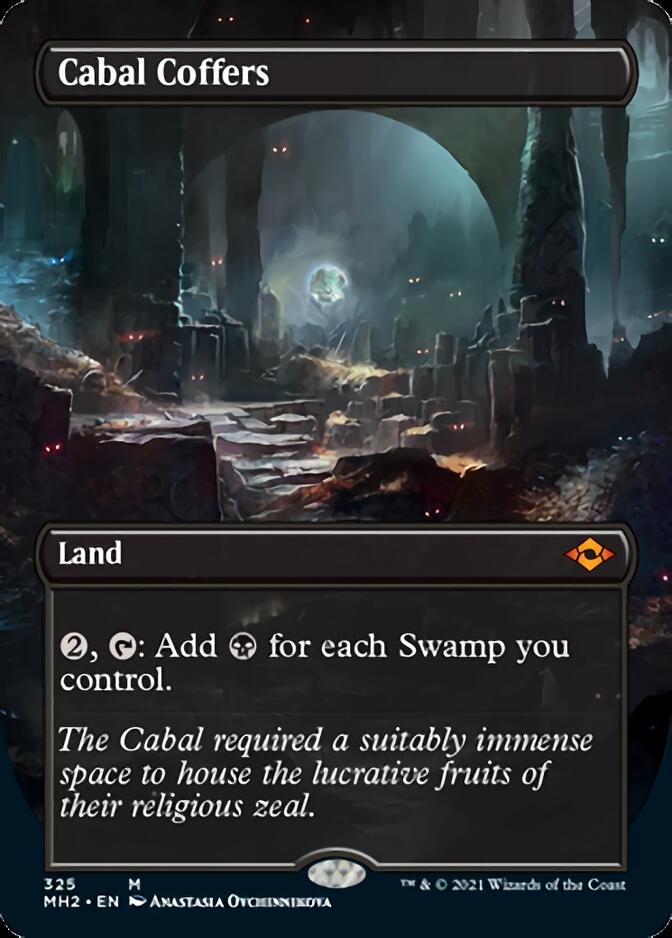 Cabal Coffers (Borderless Alternate Art) [Modern Horizons 2] | Cracking-Singles