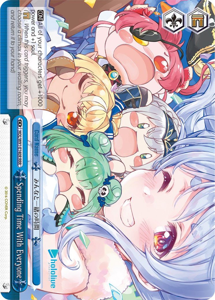 Spending Time With Everyone (HOL/W91-E140R RRR) [hololive production] | Cracking-Singles