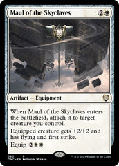 Maul of the Skyclaves [Phyrexia: All Will Be One Commander] | Cracking-Singles