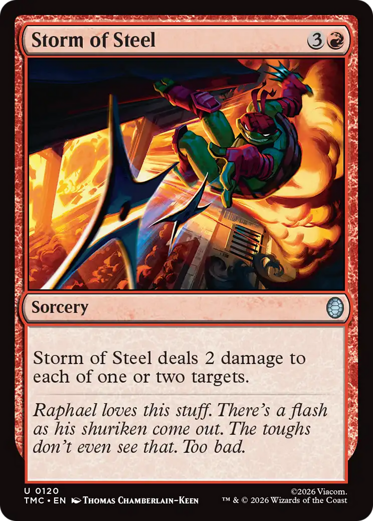 Storm of Steel [Teenage Mutant Ninja Turtles Commander] | Cracking-Singles