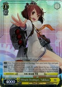 Miracle Destroyer, Yukikaze (KC/S25-E008R RRR) [KanColle] | Cracking-Singles