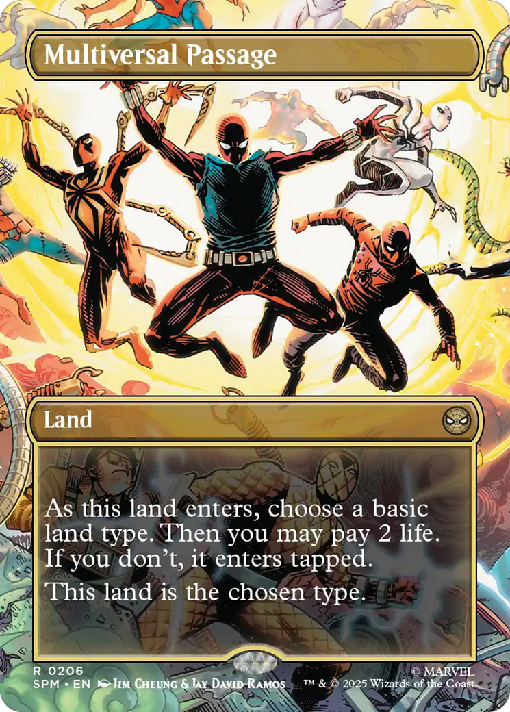 Multiversal Passage (Borderless) [Marvel's Spider-Man] | Cracking-Singles