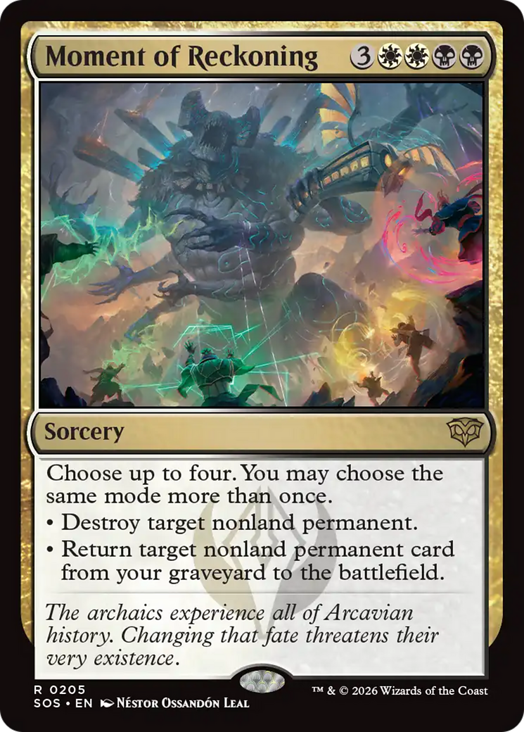 Moment of Reckoning [Secrets of Strixhaven] | Cracking-Singles
