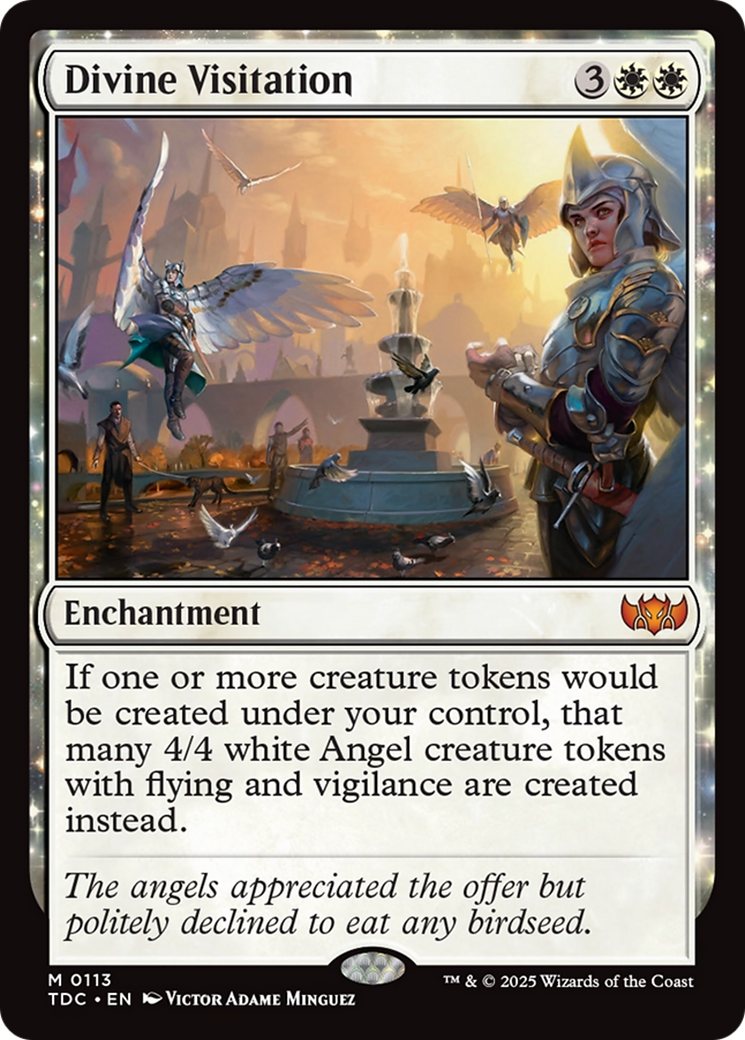Divine Visitation [Tarkir: Dragonstorm Commander] | Cracking-Singles