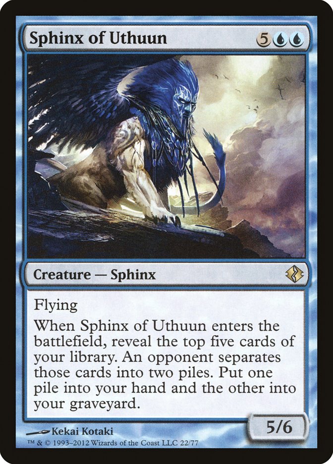 Sphinx of Uthuun [Duel Decks: Venser vs. Koth] | Cracking-Singles