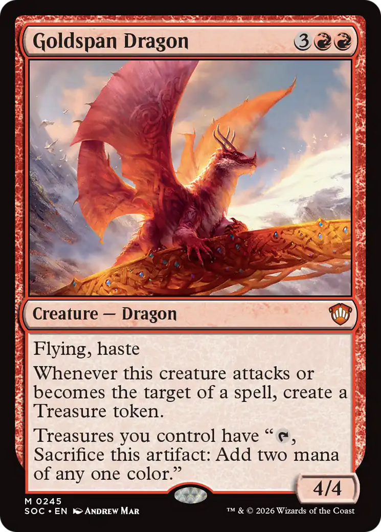 Goldspan Dragon [Secrets of Strixhaven Commander] | Cracking-Singles