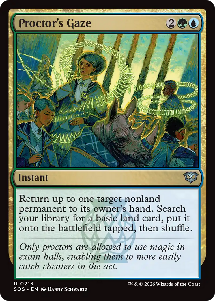 Proctor's Gaze [Secrets of Strixhaven] | Cracking-Singles