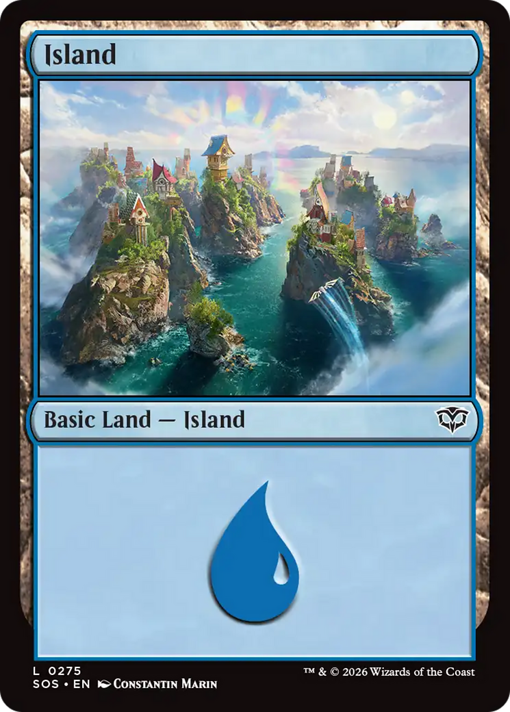 Island (0275) [Secrets of Strixhaven] | Cracking-Singles