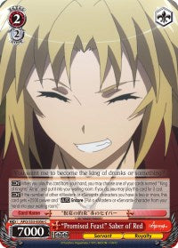 "Promised Feast" Saber of Red (APO/S53-E056 C) [Fate/Apocrypha] | Cracking-Singles