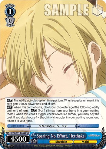 Sparing No Effort, Herthaka [Kaguya-Sama: Love is War?] | Cracking-Singles